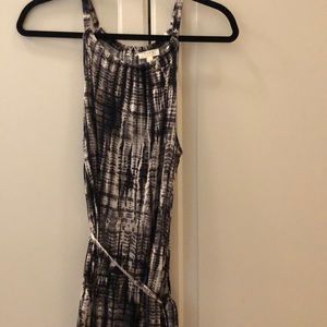 SOFT MIDI TIE DYE DRESS